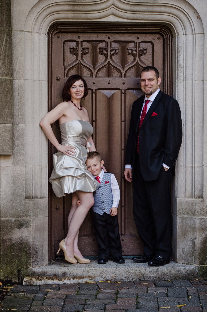 Myself now with my family 